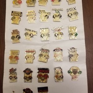 Super Bowl Pins
